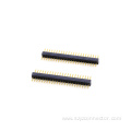 1.27mm Pitch Machined Pin header Connector Straight H2.2mm 1*23P